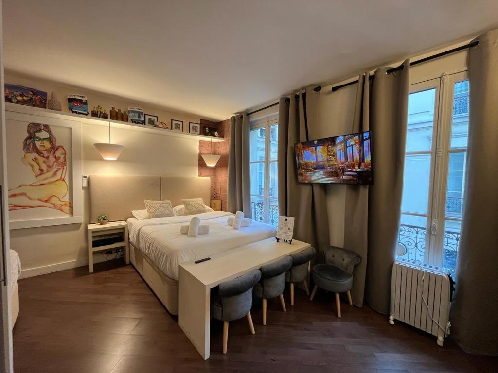 Apartament Studio Pompidou - Rue Des Temples 3 Places Paryż Zewnętrze zdjęcie