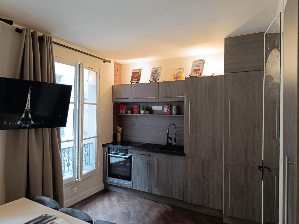 Apartament Studio Pompidou - Rue Des Temples 3 Places Paryż Zewnętrze zdjęcie